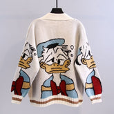 Ente Kawaii Strickjacke
